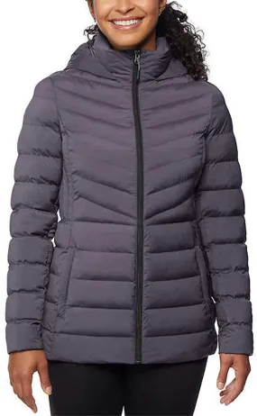 32 Degrees Women's Hooded 4-Way Stretch Jacket