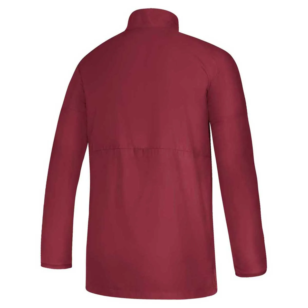 adidas Men's Collegiate Burgundy/White Game Mode Long Sleeve Quarter Zip