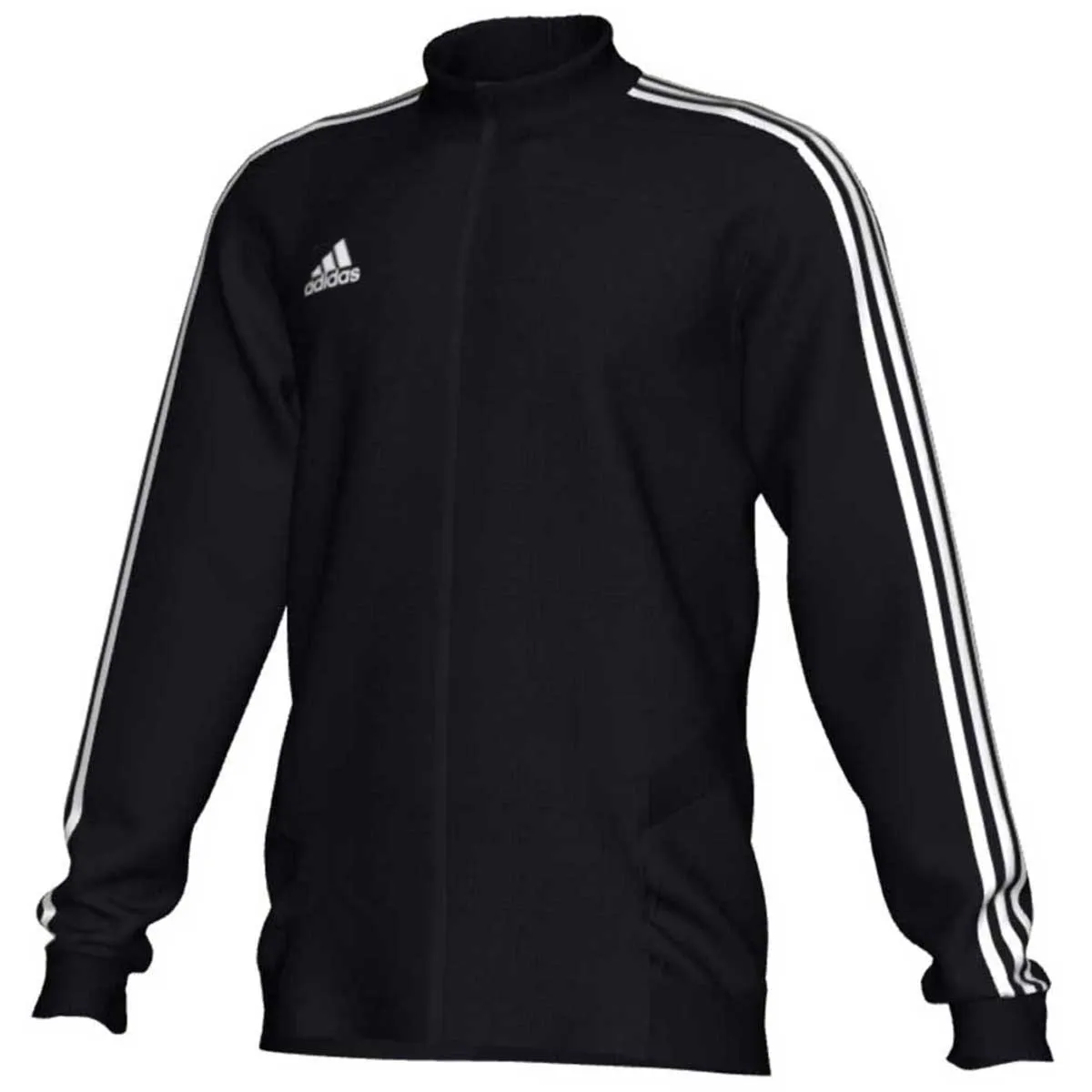 adidas Women's Black/Black/White Trio 19 Training Jacket