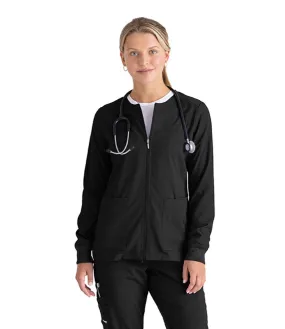 Barco Grey's Anatomy  SpandexStretch GRSW873 Zip Front Jacket