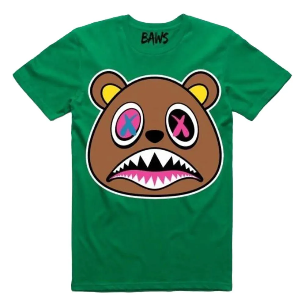 Baws Crazy Baws T-shirt Green