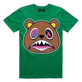 Baws Crazy Baws T-shirt Green