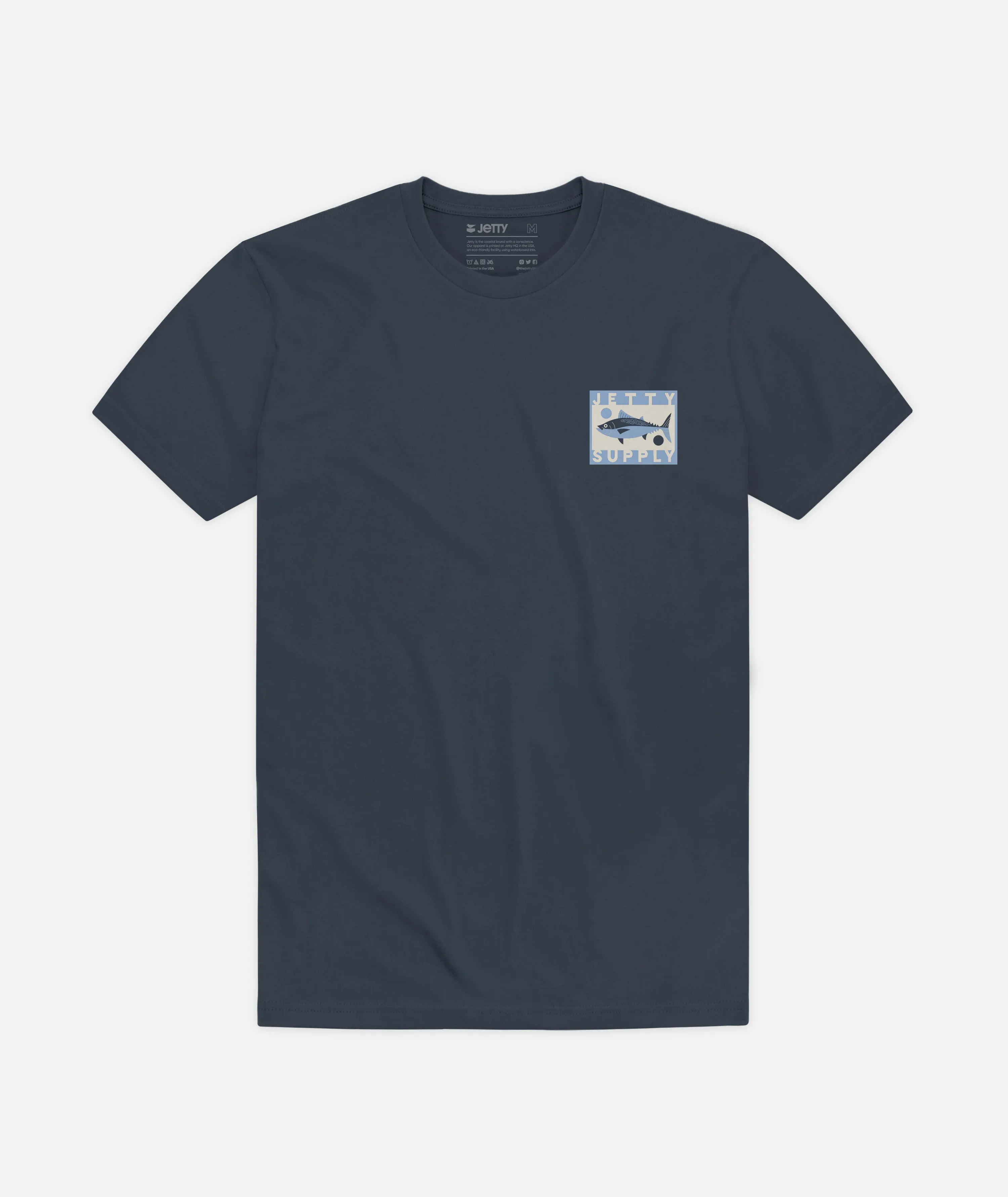 Beach Tuna Tee - Blue