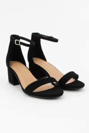 Bet On Me Heels Black