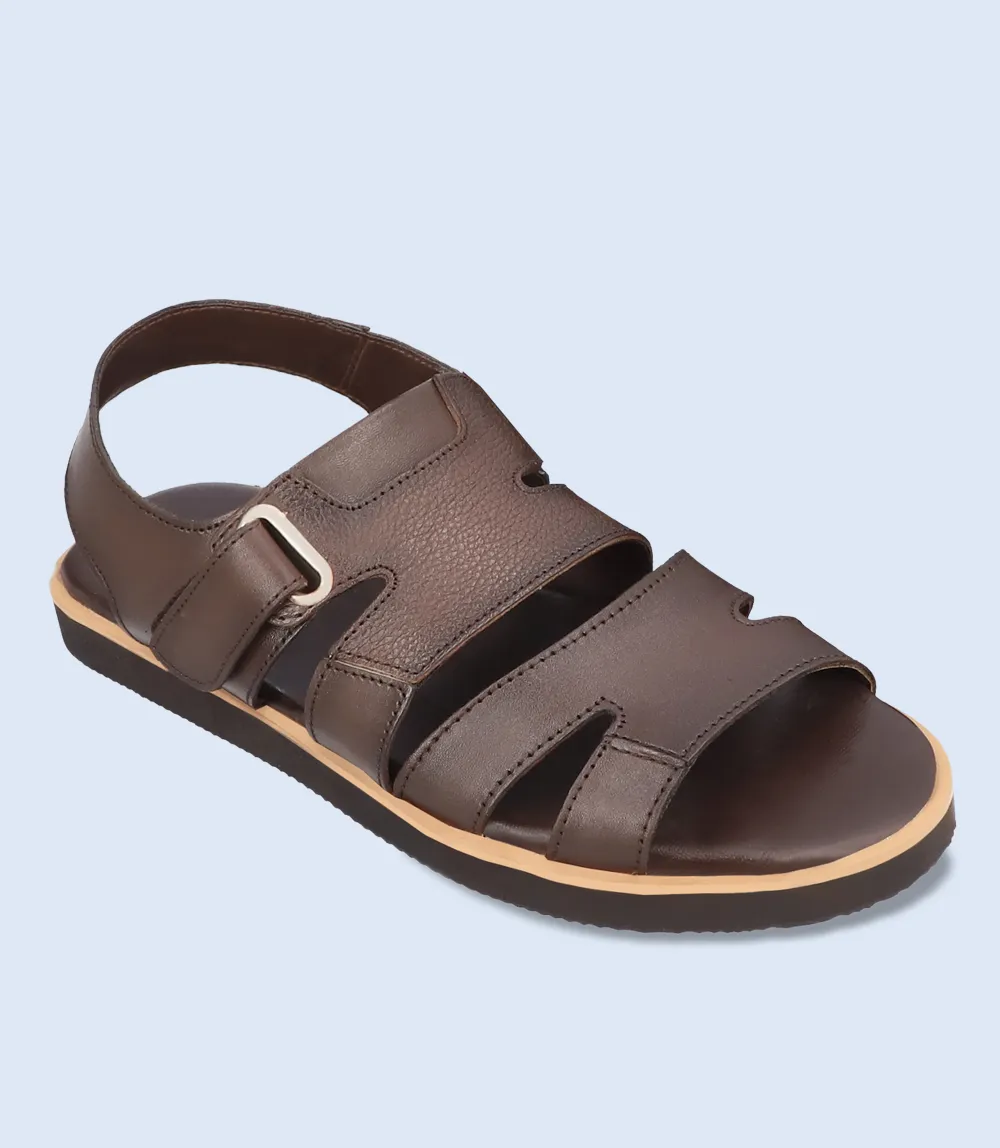 BM4916-COFFEE-Men Sandal