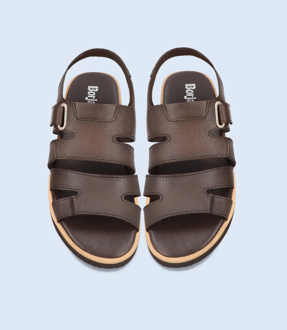 BM4916-COFFEE-Men Sandal