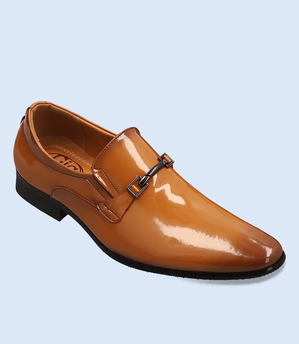 BM5047-TAN-Men Formal Slip-on's