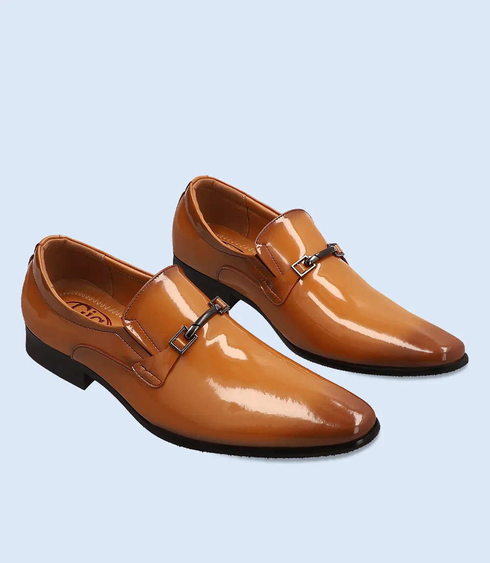 BM5047-TAN-Men Formal Slip-on's