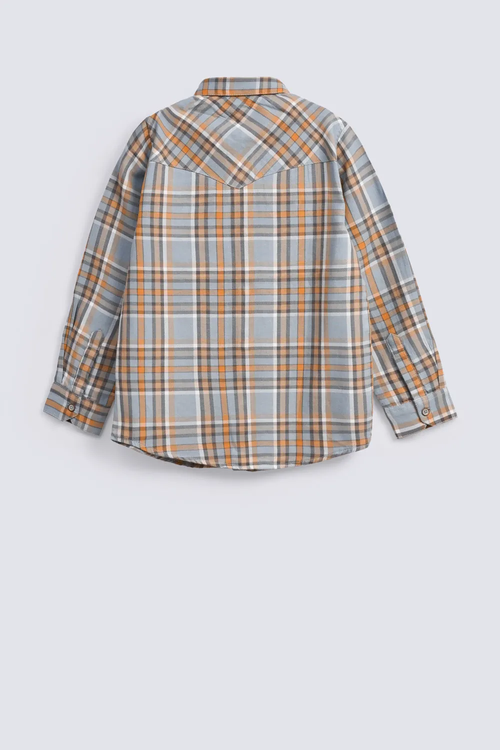 BOYS CHECKERED SHIRT