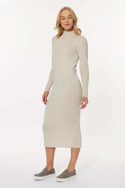 Chelsea Mock Dress - Oatmeal