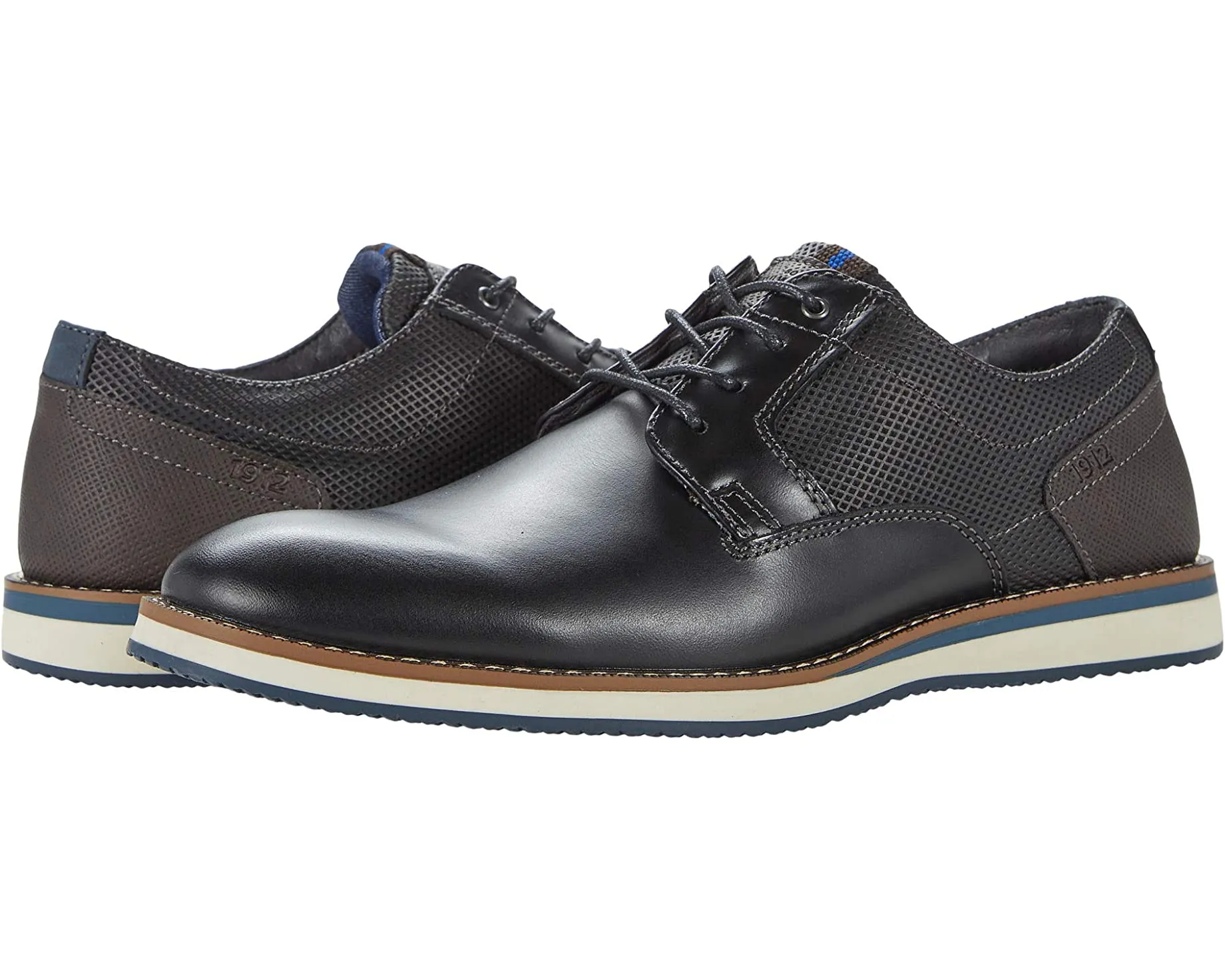 Circuit Plain Toe Oxford Nunn Bush, black