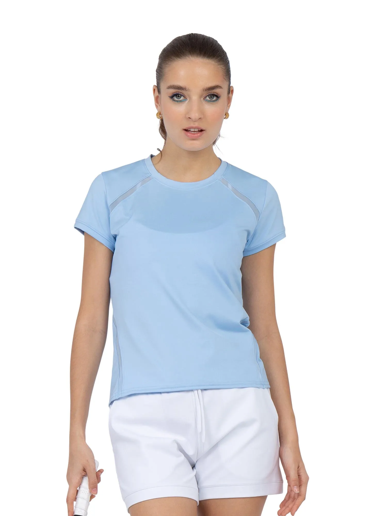 Classic Short Sleeve Crew Neck - Bluebell