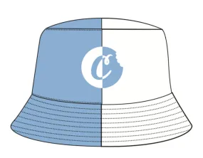 Cookies SF Men All City Cotton Canvas Color Blocked Bucket Hat ( Carolina Blue)