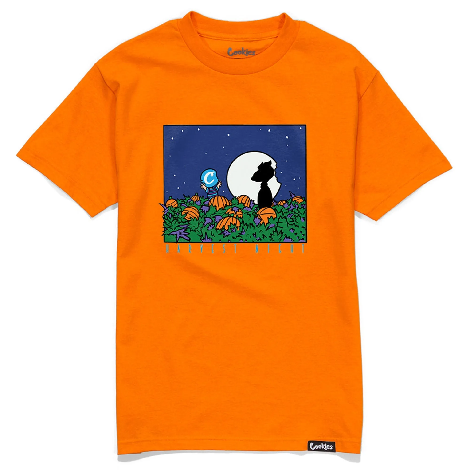 Cookies SF Men Harvest Night SS T-Shirt (Orange)