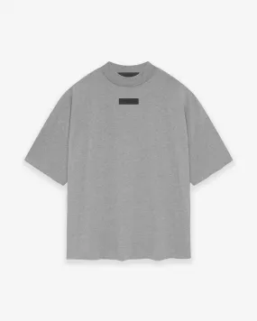 Crewneck S/S Tee Dark Heather Oatmeal