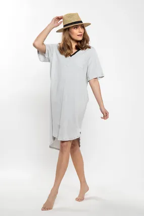 DAYA light grey- Beach Dress