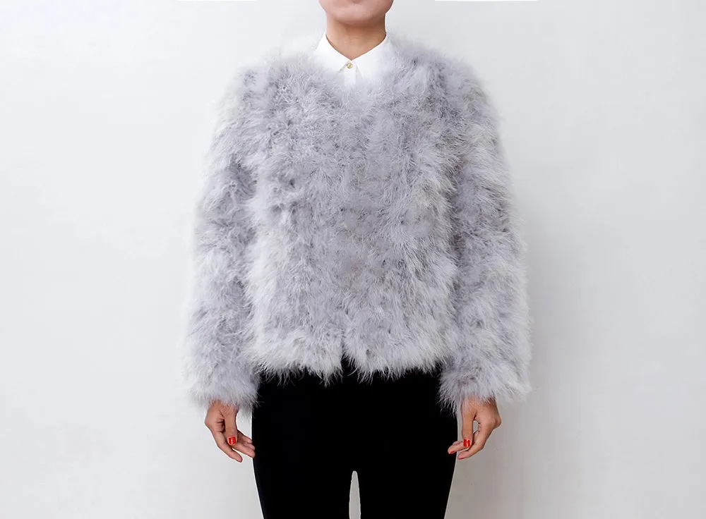 Feather Ash Grey Jacket