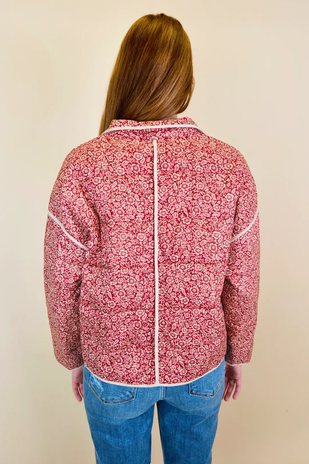 Floral Quilted Jacket