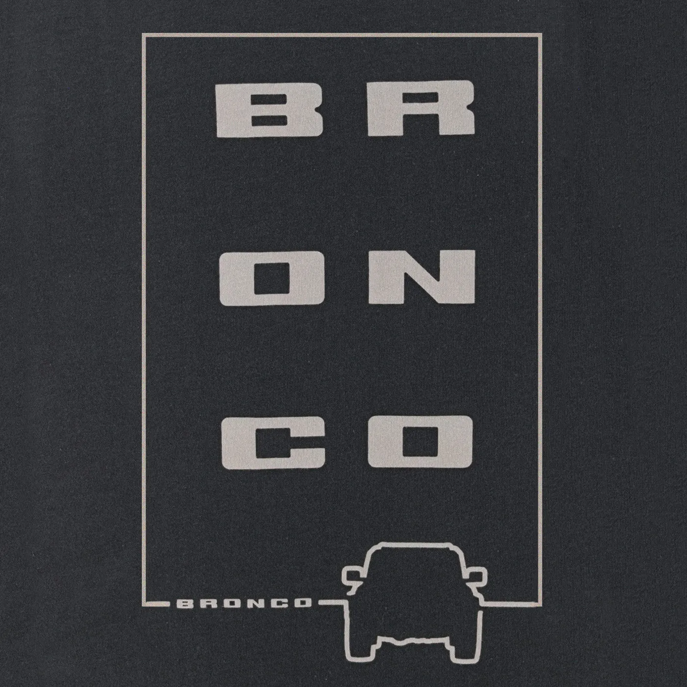 Ford Bronco Women's Bronco Line Art T-Shirt