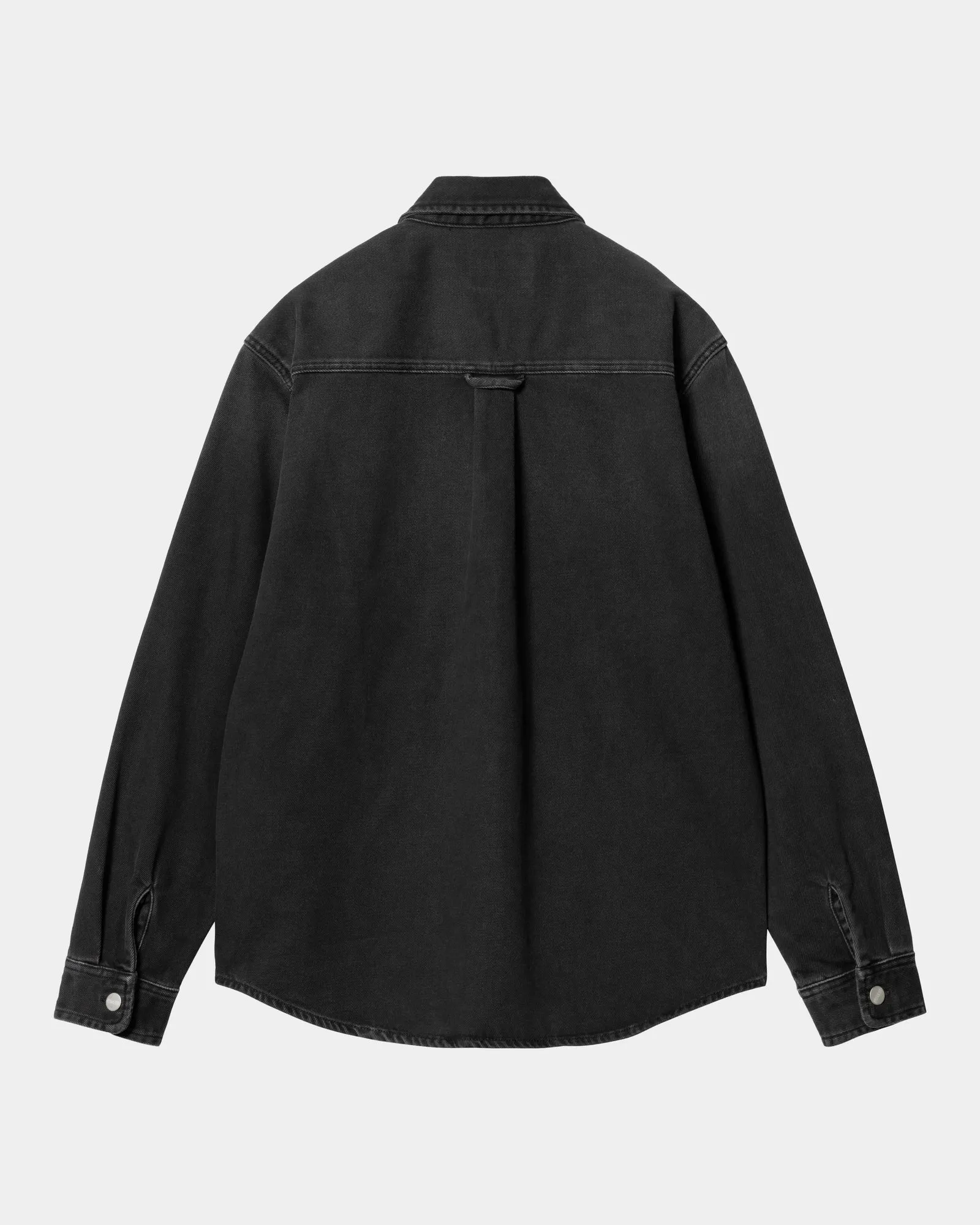 Harvey Shirt Jacket | Black (dark used wash)