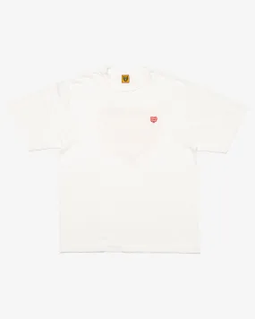 Heart Badge T-Shirt White