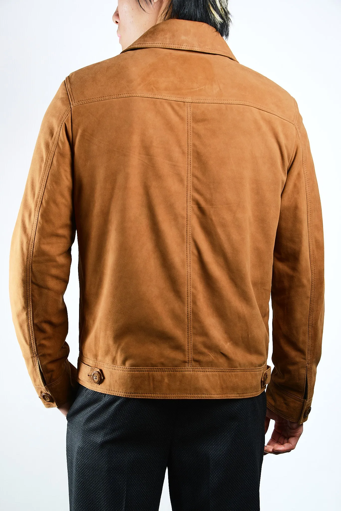 Holloway Trucker Suede Jacket