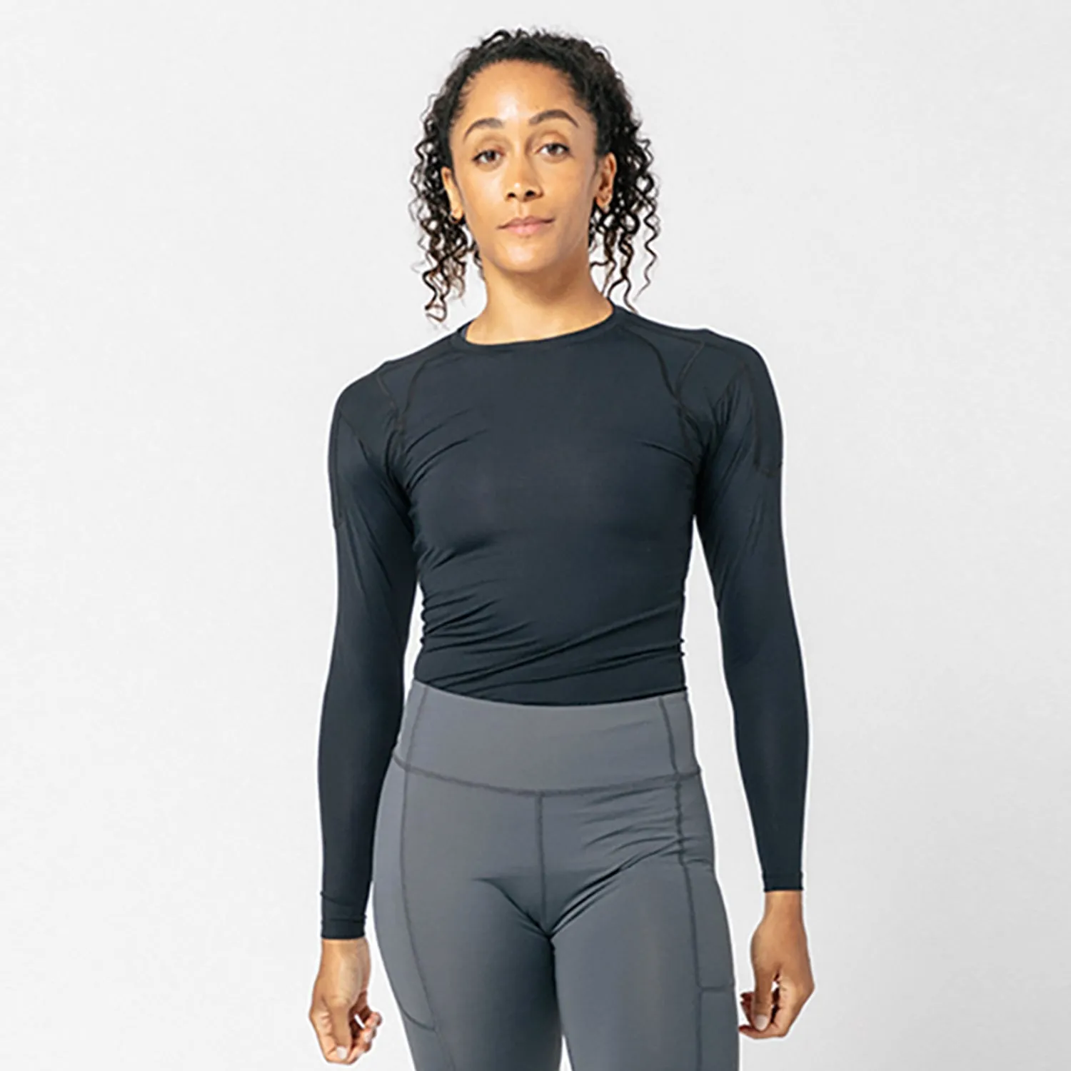 HYBRID Ax/Rx LONG SLEEVE WOMEN'S COMPRESSION SHIRT