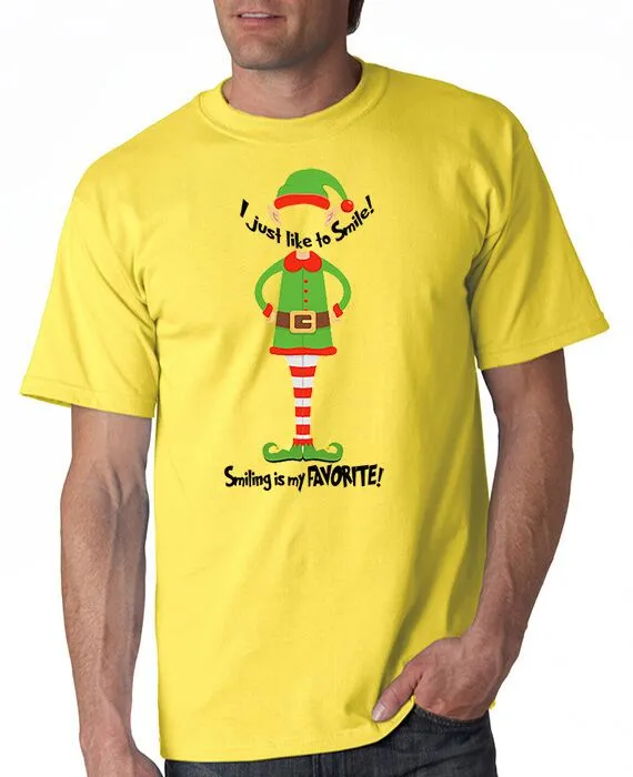 I Like to SMILE T-Shirt inspired by an ELF