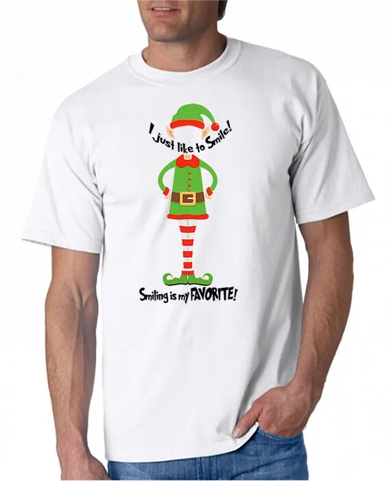 I Like to SMILE T-Shirt inspired by an ELF