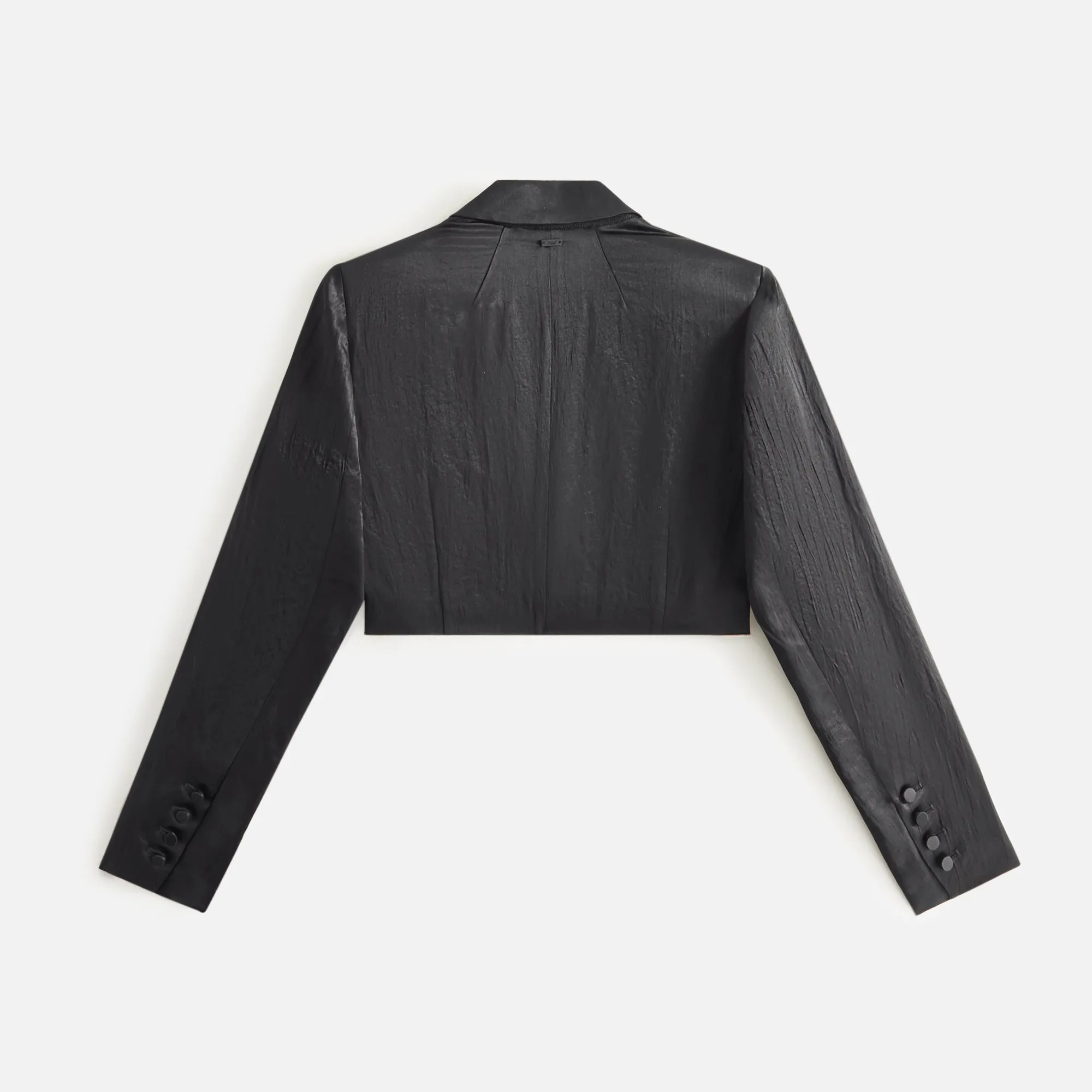 Kith Women Kyrie Cropped Tuxedo Jacket - Black