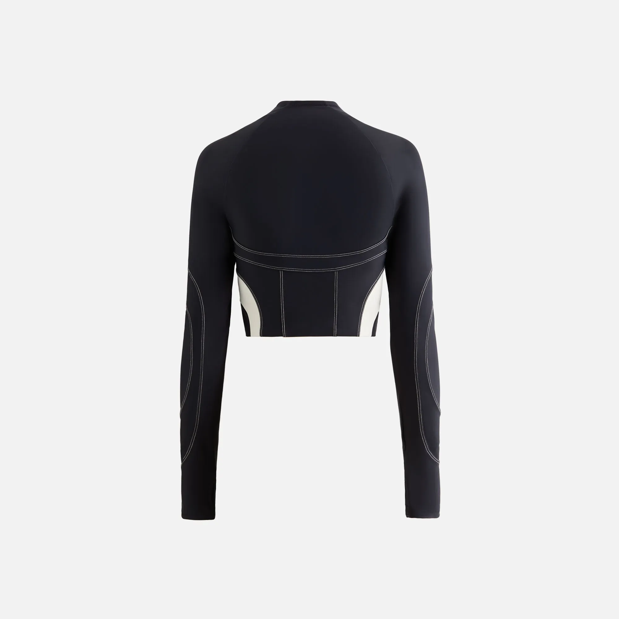 Kith Women Sora Seamed Track Zip Long Sleeve - Black