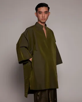 Kurta Taffeta Oversaiz (Army)