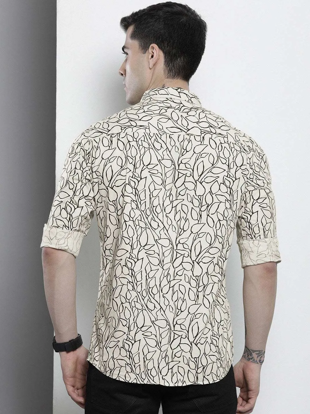 Men Abstract Printed Shirt