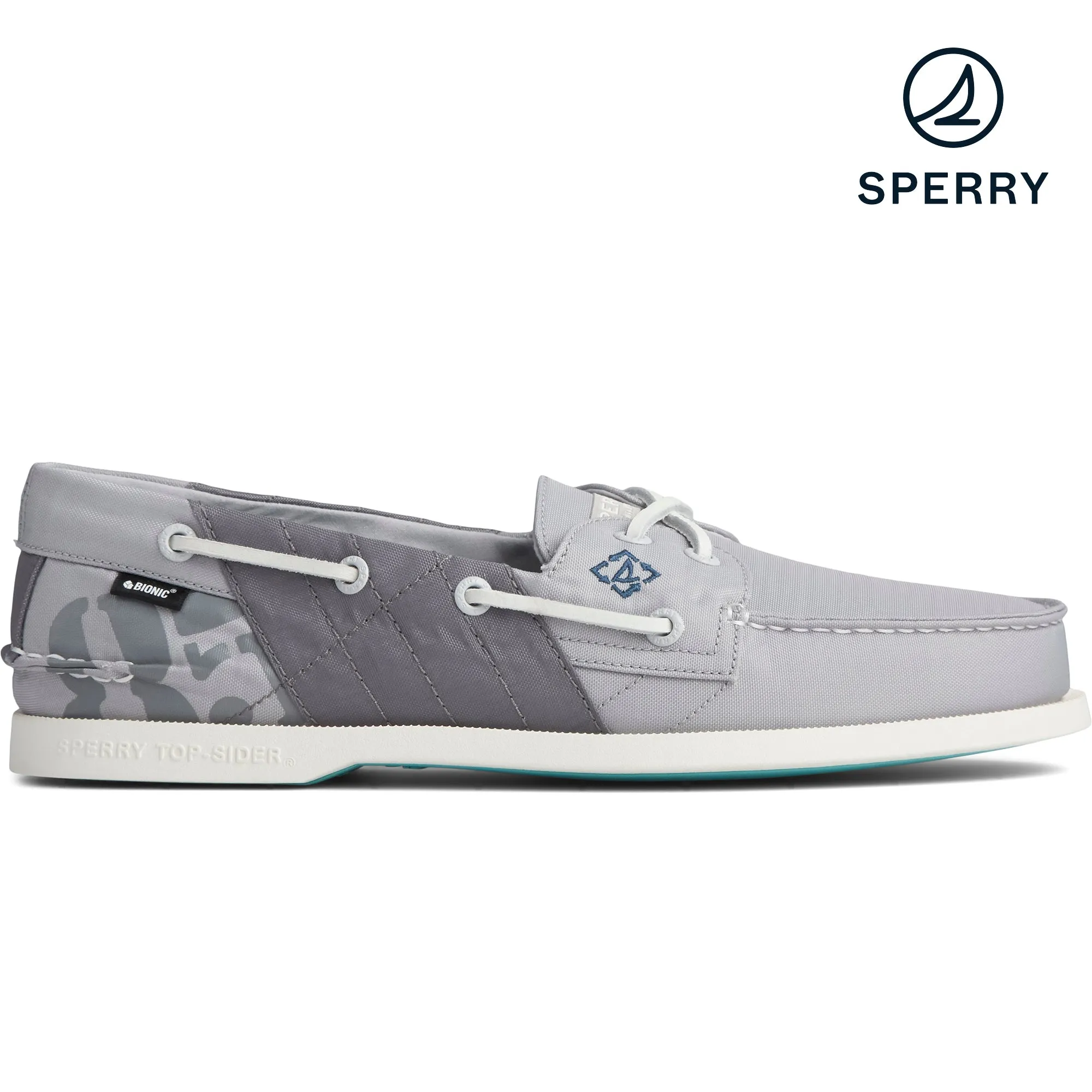 Men's  Authentic Original Bionic Boat Shoe - Grey (STS22281)