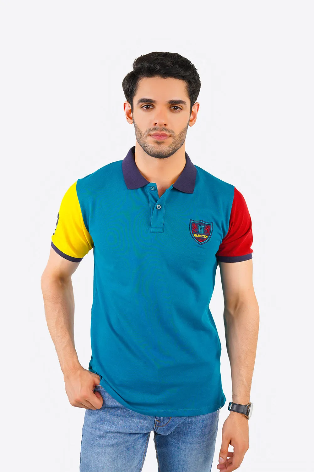 Men's Short Sleeves Fashion Polo