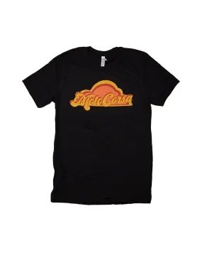 Motocorsa Retro Groove Tee - Heather Black