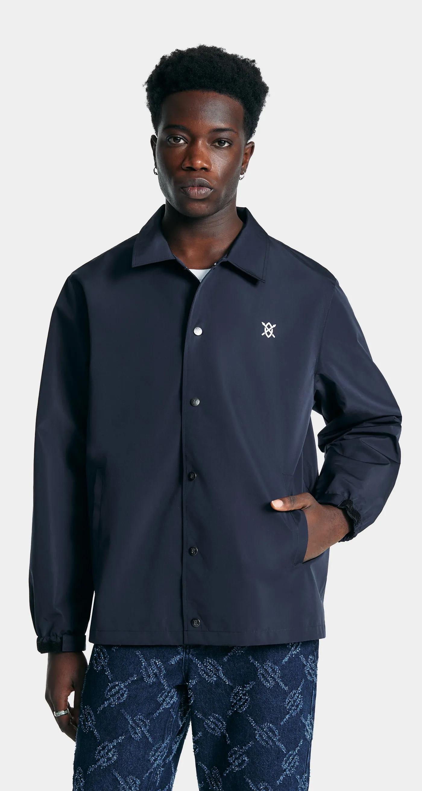 Navy Eze Jacket