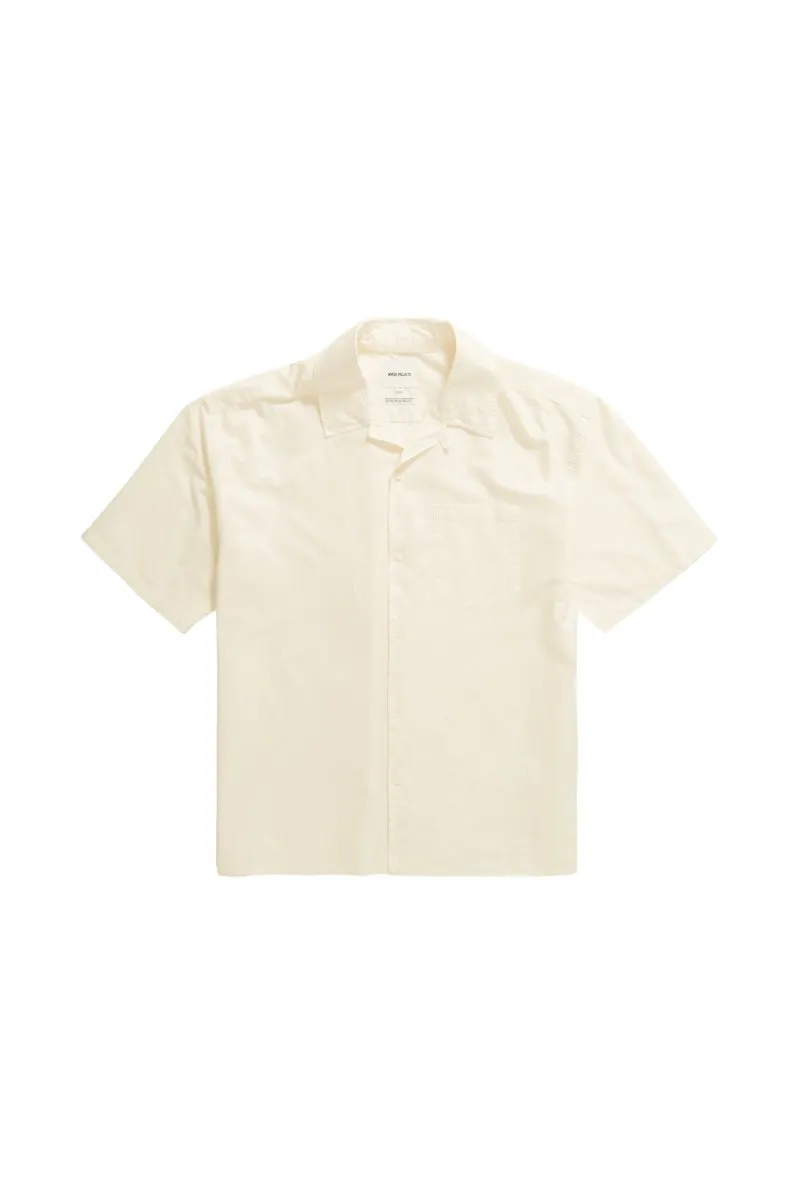 Norse Carsten Tencel Shirt Enamel White