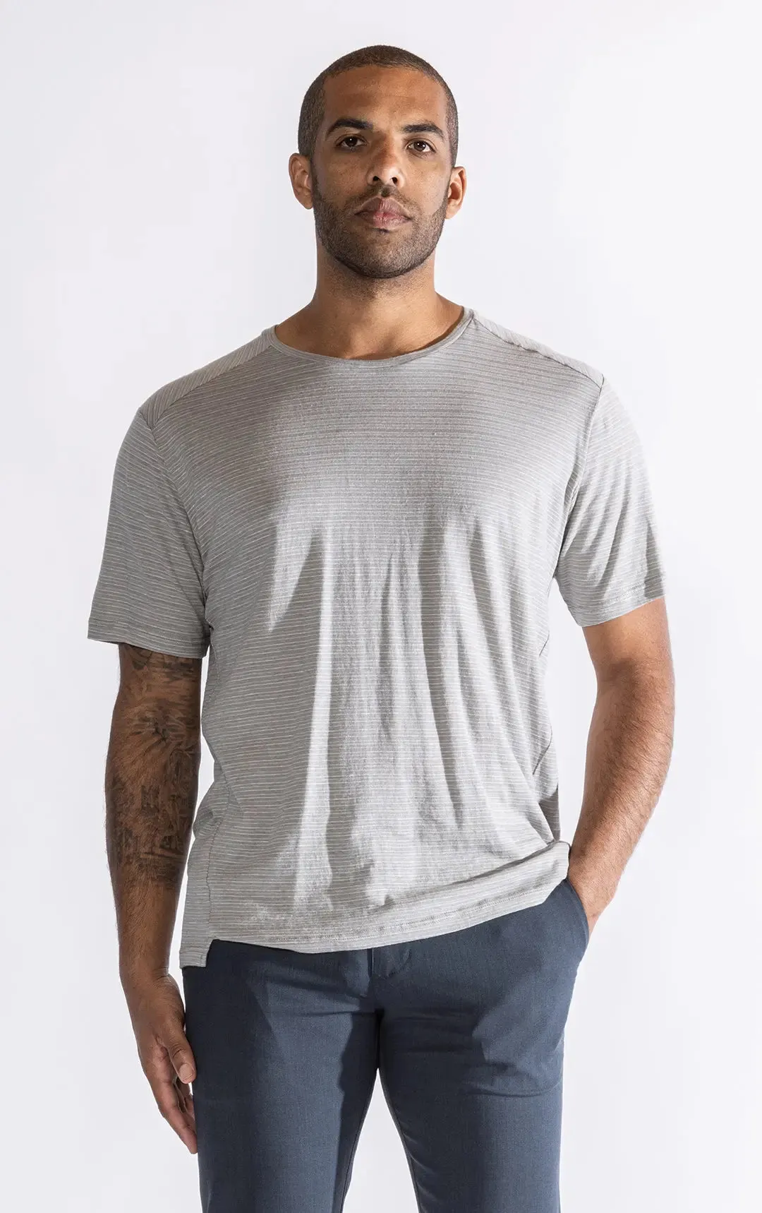 ORGANIC COTTON HEMP TEE - CLEARANCE