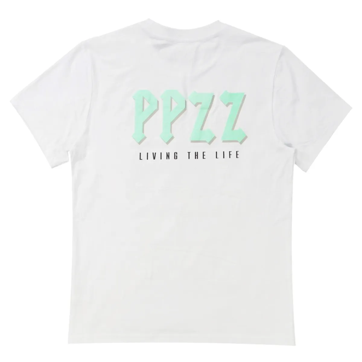 PPZZ x Rich People Against K9 Tee (Wte/Mint) /D6