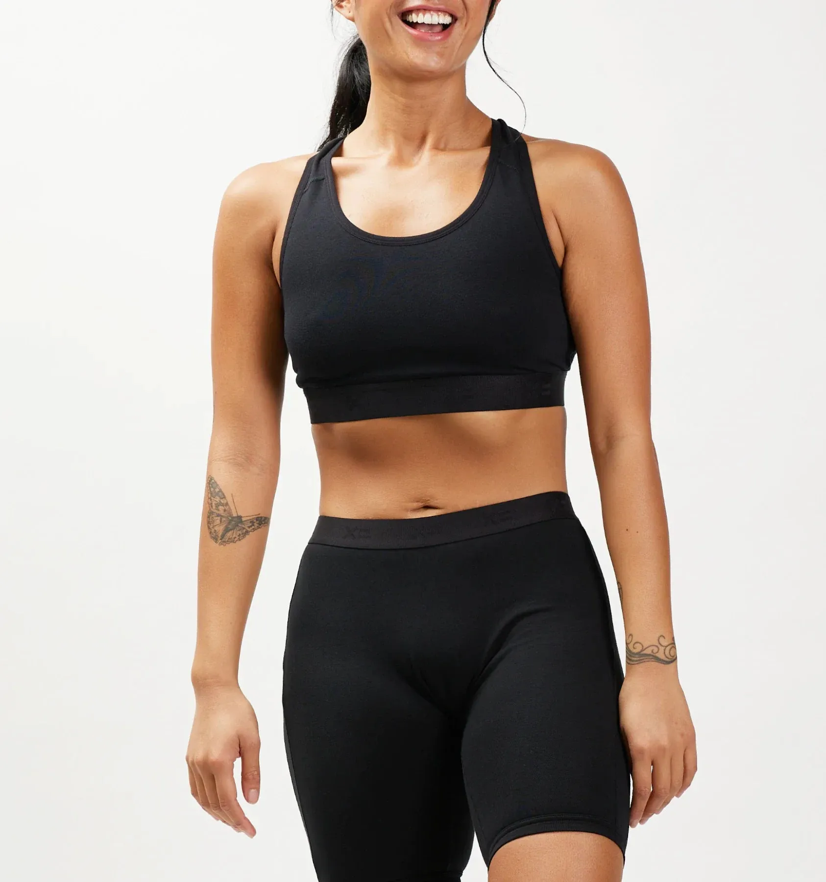 Racerback Soft Bra LC - Black X= Shine