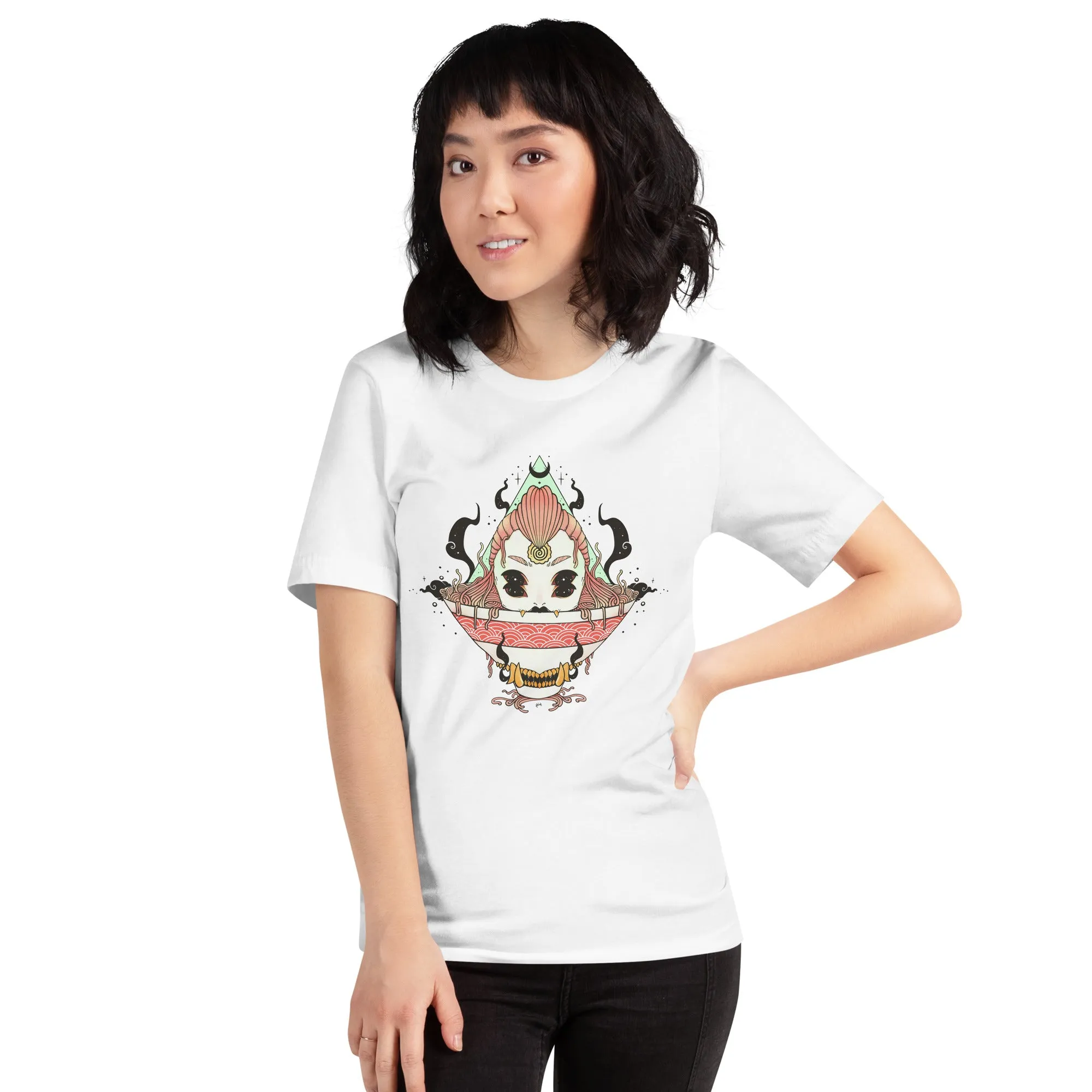 Ramen Monster, Unisex T-Shirt