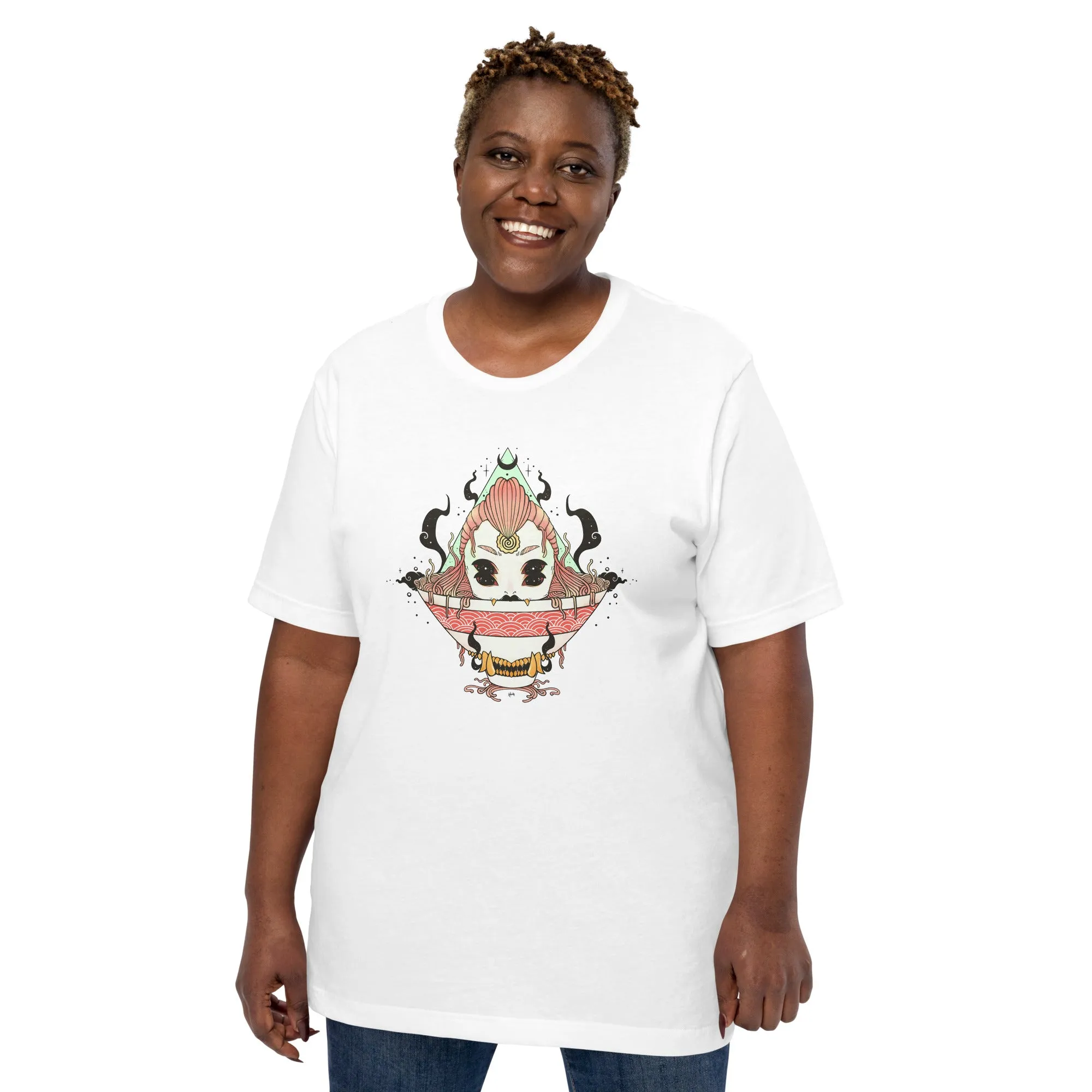 Ramen Monster, Unisex T-Shirt