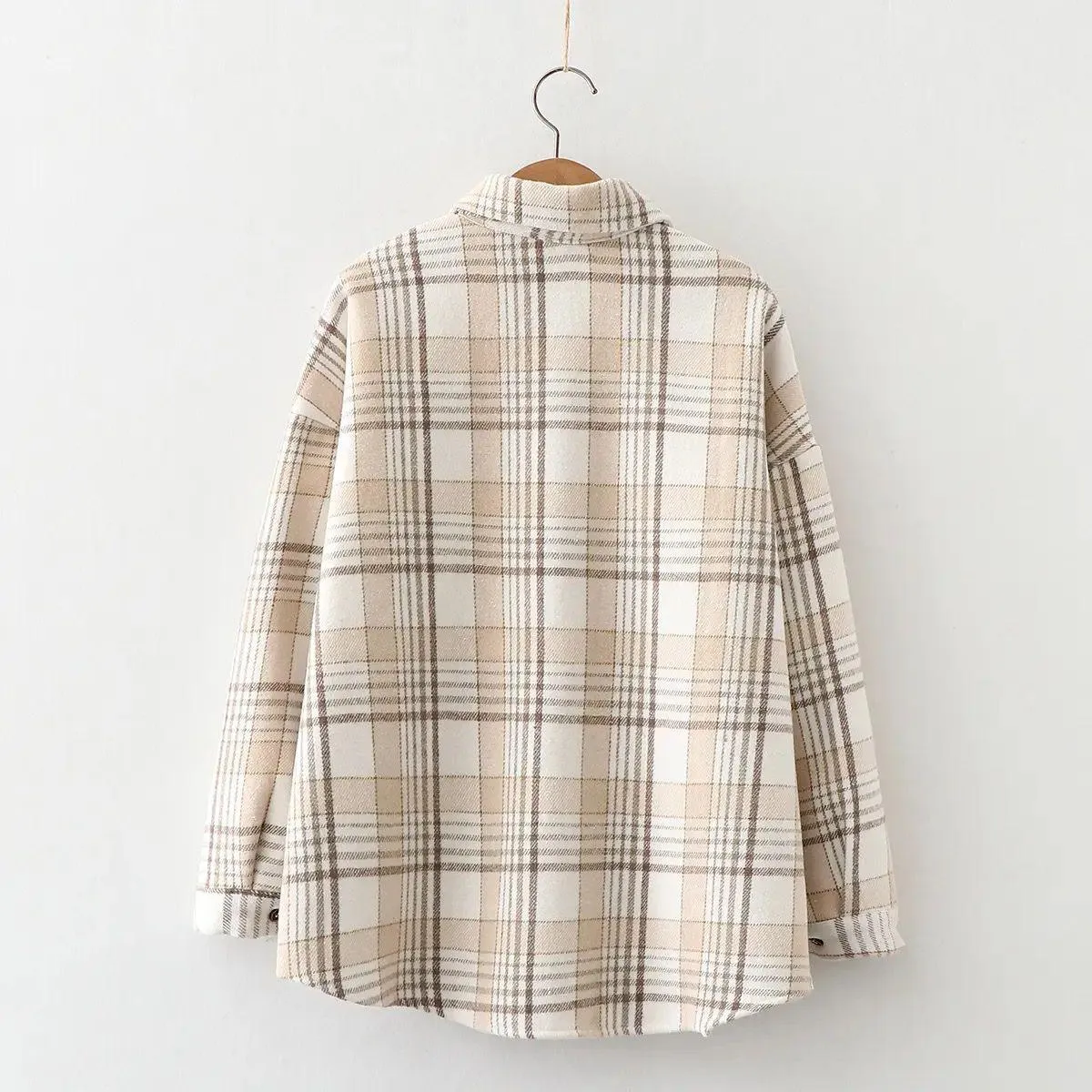 Serenity Fleece-Lined Plaid Shacket