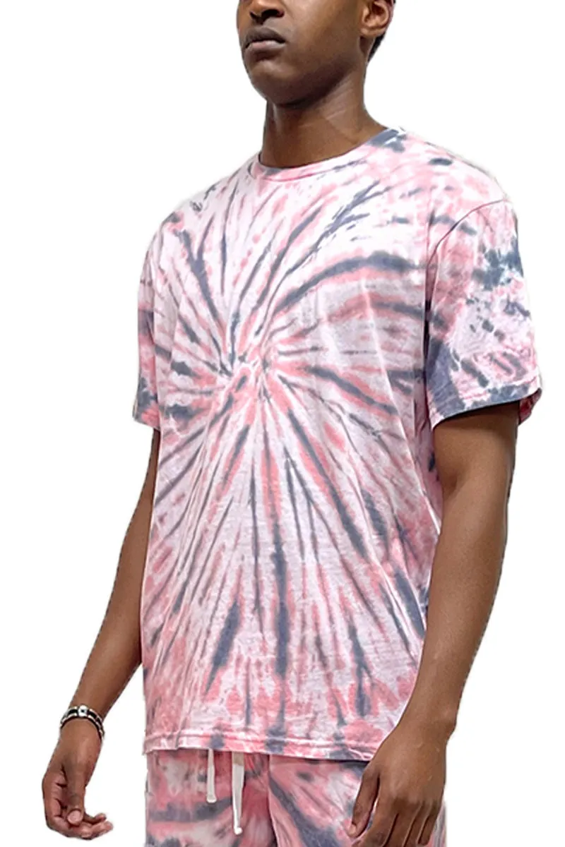 Swirly Cotton Tye Dye T-Shirt