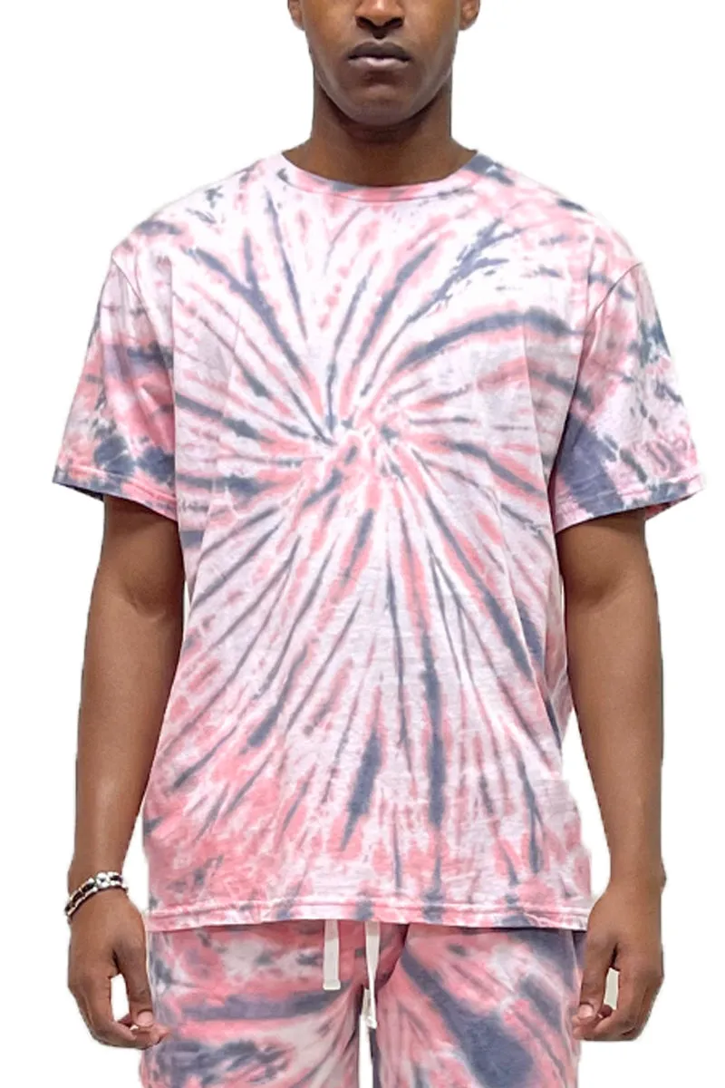 Swirly Cotton Tye Dye T-Shirt