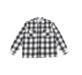 Taikan Heavyweight Plaid Shirt-Black