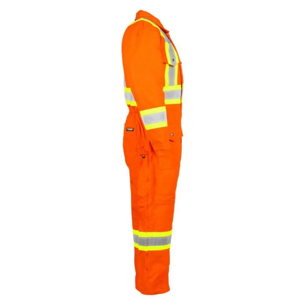 Terra Men's High Visibility Insulated Winter Coverall 116571OR - Orange