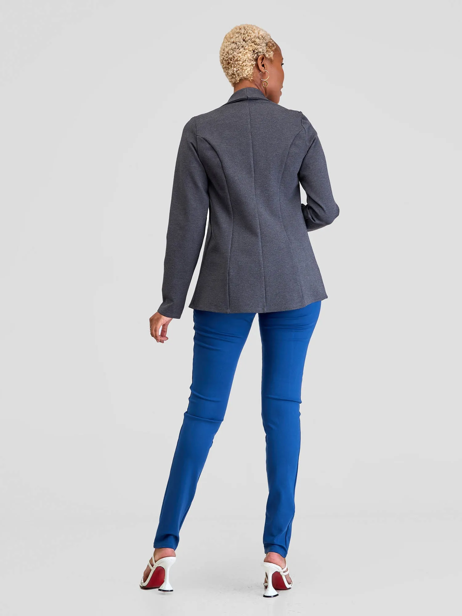 Vivo Faraji Long Sleeve Jacket -Grey