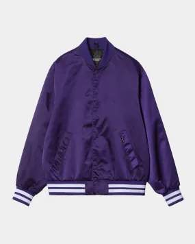 Women's Class of 89 Bomber Jacket | Tyrian